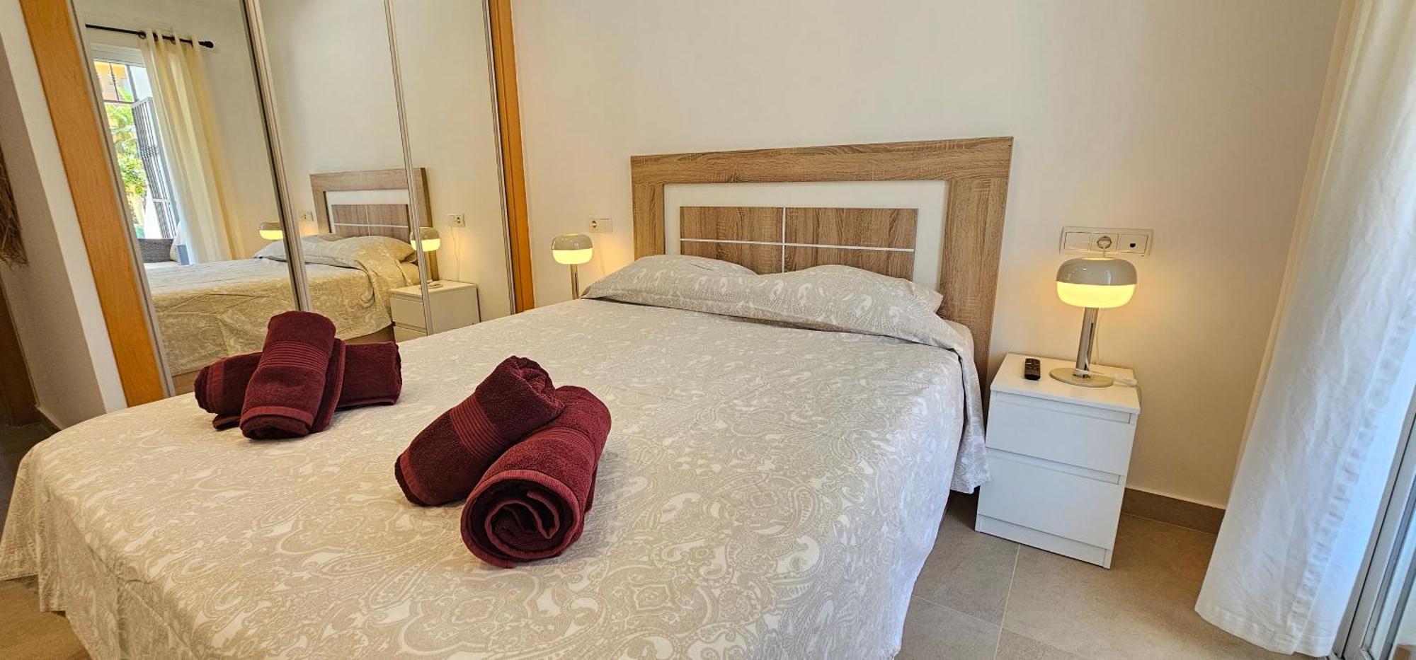 Homes Of Spain, Apartamentos Paraiso Vera Playa, Fatu Hiva, Bajo A Con Piscina Privada En Jardin Privado, Primera Linea De Playa, Wifi Ngoại thất bức ảnh
