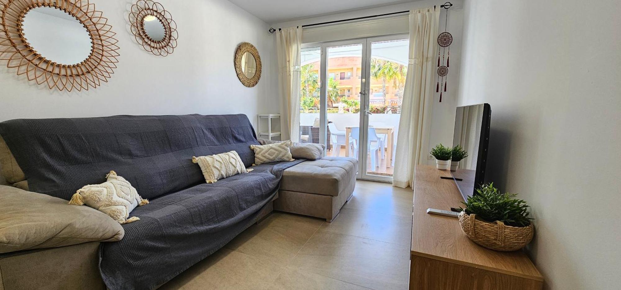 Homes Of Spain, Apartamentos Paraiso Vera Playa, Fatu Hiva, Bajo A Con Piscina Privada En Jardin Privado, Primera Linea De Playa, Wifi Ngoại thất bức ảnh