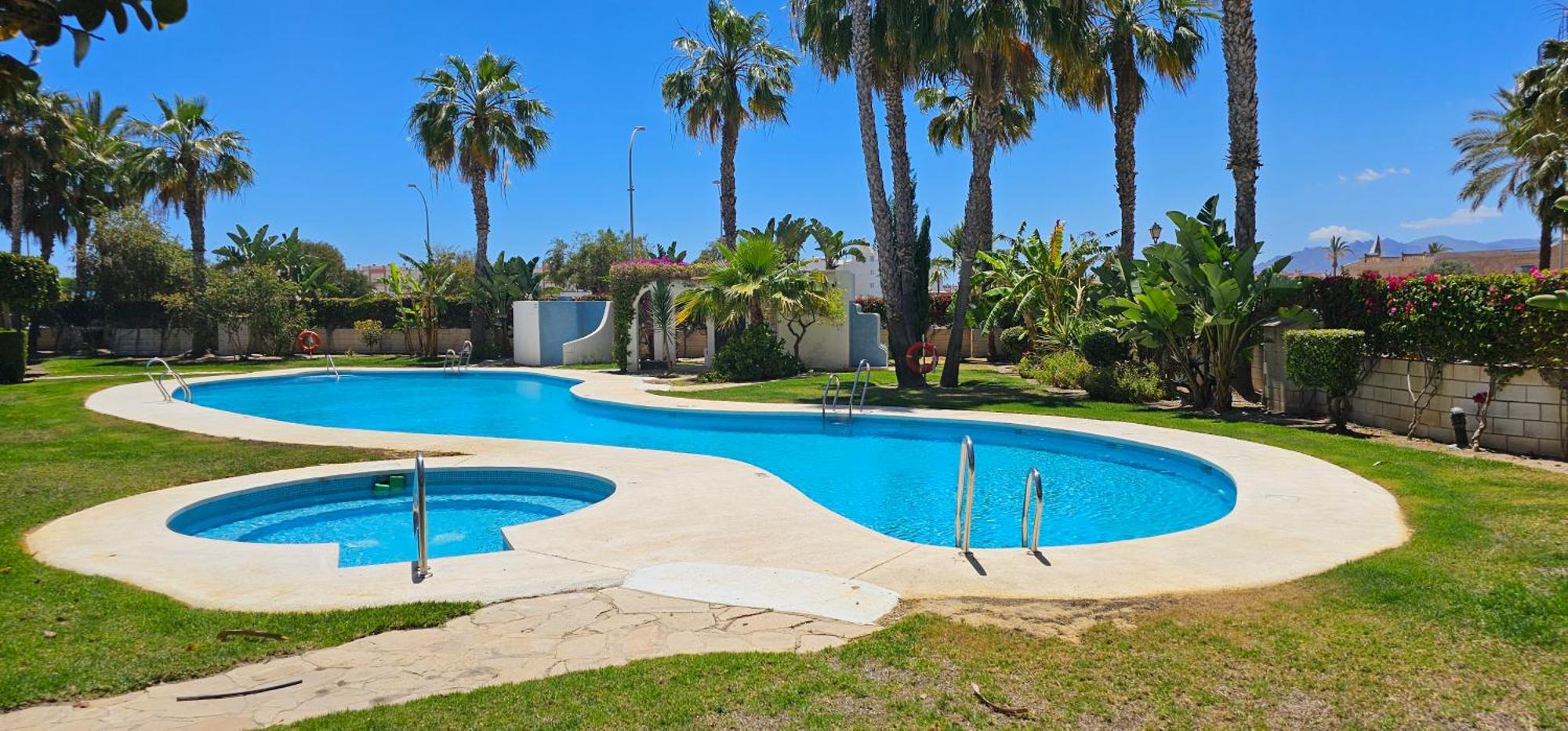 Homes Of Spain, Apartamentos Paraiso Vera Playa, Fatu Hiva, Bajo A Con Piscina Privada En Jardin Privado, Primera Linea De Playa, Wifi Ngoại thất bức ảnh