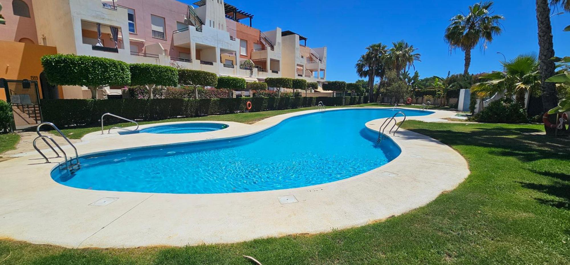 Homes Of Spain, Apartamentos Paraiso Vera Playa, Fatu Hiva, Bajo A Con Piscina Privada En Jardin Privado, Primera Linea De Playa, Wifi Ngoại thất bức ảnh