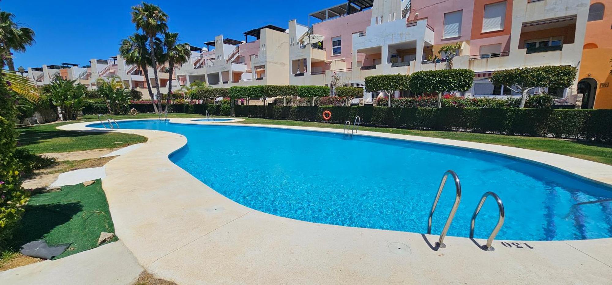 Homes Of Spain, Apartamentos Paraiso Vera Playa, Fatu Hiva, Bajo A Con Piscina Privada En Jardin Privado, Primera Linea De Playa, Wifi Ngoại thất bức ảnh
